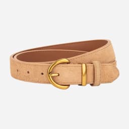 Women Luxury Design Suede Leather Belt Casual Versatile Business Waist Strap Trendy Pin Buckle Waistband