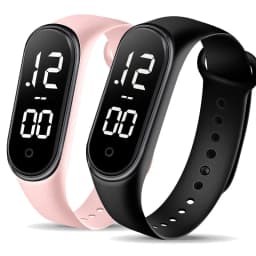 Rubber Luminous Waterproof LED Children's Electronic Watch Casual Fashion Creative Outdoor Sports Student Electronic Watches