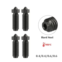 For Anycubic Kobra 3 Combo Hotend with Heatbreak Nozzle Thermistor Throat Heater Block for Anycubic Kobra3 Print Head Hot End