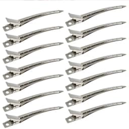 20pcs/set 3.5 Inch Silver Duckbill Hair Clips For Women Girls Hair Styling Rustproof Metal Hairpins Barrettes Hair Accessories