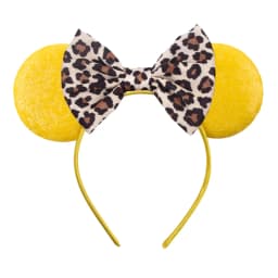 1pc Chic Mouse Ears Headband Sequins 5"Bow Hairband For Girls Women Holiday Festival Party DIY Women Hair Accessories Gift