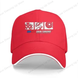 New Gran Turismo Racing Game Men Women Baseball Caps Tune Up Shop Colored Truck Driver Hat Running Hats