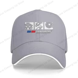 New Gran Turismo Racing Game Men Women Baseball Caps Tune Up Shop Colored Truck Driver Hat Running Hats