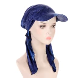 Trendy Print Muslim Hijab Caps With Brim Women Baseball Cap Wrap Head Ramadan Ladies Fashion Headwear Turban Bonnet