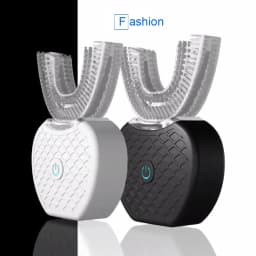 Ultrasonic Toothbrush,U Shape Toothbrush Ultrasonic Teeth Cleaner Teeth Whitening Lamp 360 Adult Electric Automatic Toothbrush