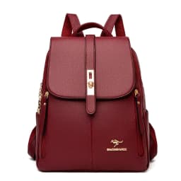 Women Large Capacity Backpack High Quality Leather Vintage Bags for Women School Bags Travel Rucksack Ladies Bookbag Knapsack
