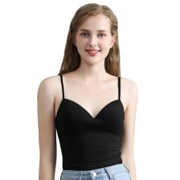 Women Underwear Push Up Bra Sexy Top Women Suspender Tank Up Fashion Solid Color Lingerie Female Soft Top Brassreie