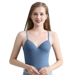 Women Underwear Push Up Bra Sexy Top Women Suspender Tank Up Fashion Solid Color Lingerie Female Soft Top Brassreie