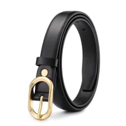 5 Styles of Fashionable Women's Belts with Retro Design High-End Casual Belts for Daily Commuting
