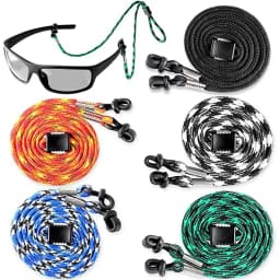 Women Men Sports Glasses Chain Holder Necklace Sunglasses Lanyard Non-slip Reading Glasses Holder Strap Eyewear Braid