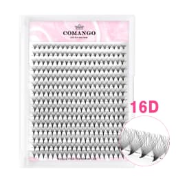CoMango 120/300Fans Premade Volume Fans Wispy Mink Pointy Base Eyelashes Extension 3D/6D/10D/12D/14D/16D Imported Material PBT