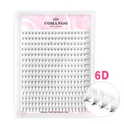 CoMango 120/300Fans Premade Volume Fans Wispy Mink Pointy Base Eyelashes Extension 3D/6D/10D/12D/14D/16D Imported Material PBT