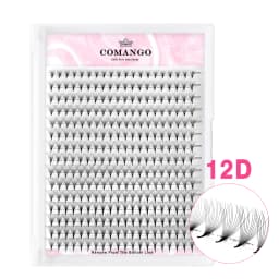 CoMango 120/300Fans Premade Volume Fans Wispy Mink Pointy Base Eyelashes Extension 3D/6D/10D/12D/14D/16D Imported Material PBT