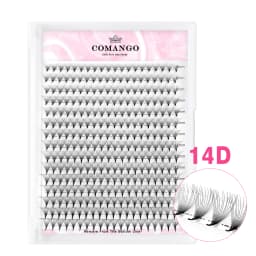 CoMango 120/300Fans Premade Volume Fans Wispy Mink Pointy Base Eyelashes Extension 3D/6D/10D/12D/14D/16D Imported Material PBT