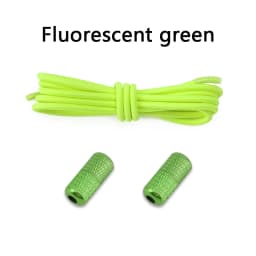 Round Elastic Shoe Laces No Tie Shoelaces Sneakers Shoelace Without Ties Metal Capsules Lock Shoes Accessories for Kids Adult