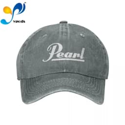 Pearl Drums Unisex Baseball Cap Men Women Snapback Hat Dad Hat Summer Sun Cap for Men and Women Hats