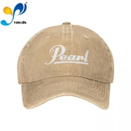 Pearl Drums Unisex Baseball Cap Men Women Snapback Hat Dad Hat Summer Sun Cap for Men and Women Hats