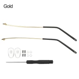 1 Pair Metal Glasses Temple Arm Eyeglasses Universal Replacement Frame Glasses Frame Repair Eyewear Accessories