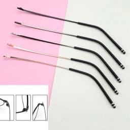1 Pair Metal Glasses Temple Arm Eyeglasses Universal Replacement Frame Glasses Frame Repair Eyewear Accessories