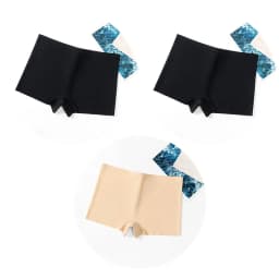 WarmSteps 3PCS/Set Women's Panties Seamless Female Boxers Breathable Silk Satin Underwear Comfort Lingerie Sport Woman Boyshorts