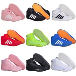 Professional Men Women Wrestling Boots 5 Colors Boxing Shoes Couples Anti-Slippery Sneakers Mens Breathable Wrestling Boots