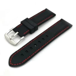 Rubber Strap 18mm 20mm 22mm 24mm 26mm Band Silicone Wristband Waterproof Bracelet Sport Watchband Universal Replacement Belt