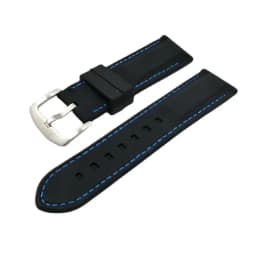 Rubber Strap 18mm 20mm 22mm 24mm 26mm Band Silicone Wristband Waterproof Bracelet Sport Watchband Universal Replacement Belt