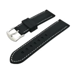 Rubber Strap 18mm 20mm 22mm 24mm 26mm Band Silicone Wristband Waterproof Bracelet Sport Watchband Universal Replacement Belt