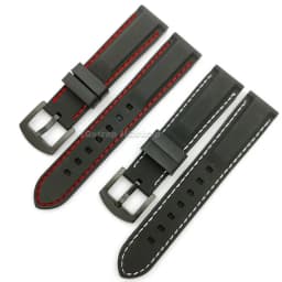 Rubber Strap 18mm 20mm 22mm 24mm 26mm Band Silicone Wristband Waterproof Bracelet Sport Watchband Universal Replacement Belt
