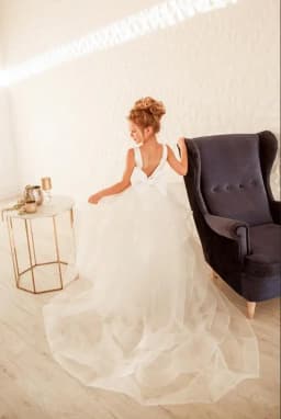 Cute Flower Girl Dresses for Wedding Big Bow Appliques Long Little Pageant Gowns Girls White Tulle First Communion Gowns
