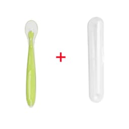 BPA Free Baby Silicone Spoons First Stage Infant Soft Spoons Baby Training Feeding Spoon Toddler Complementary Food Spoon