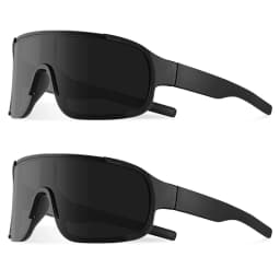 CRIXALIS Oversized Mirror Sunglasses Men Women Outdoor Hiking Sun Glasses Trendy Skiing Sports Goggle Shades Male UV Protection