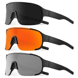 CRIXALIS Oversized Mirror Sunglasses Men Women Outdoor Hiking Sun Glasses Trendy Skiing Sports Goggle Shades Male UV Protection