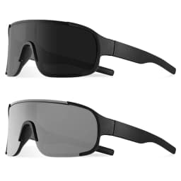 CRIXALIS Oversized Mirror Sunglasses Men Women Outdoor Hiking Sun Glasses Trendy Skiing Sports Goggle Shades Male UV Protection