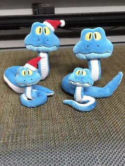 new hot Gary Snake Plush Toys Can Be Bent Anime Fidget Toy Rotatable Articulated Ornament Toys Gift Sofa Hug Pillow Periphery
