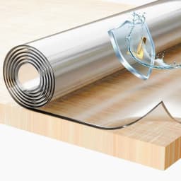 1.5mm Thick Clear PVC Tablecloth, Heat-Resistant Waterproof Oil-Proof Dining Mat for Kitchen Table, Multiple Sizes