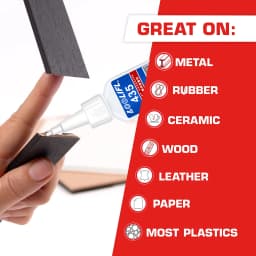 LOOLIFL 20g 435 Super Glue Quick-drying Cyanoacrylate Instant Leather Rubber DIY Wood Metal Strong Bond Liquid Adhesive Tool