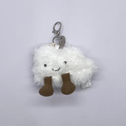 Sky Dragon Pendant Marshmallow Plush Keychain Cherry Plush Keychain Golf Series Plush Toy Backpack Charm Halloween Gift