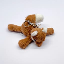 Sky Dragon Pendant Marshmallow Plush Keychain Cherry Plush Keychain Golf Series Plush Toy Backpack Charm Halloween Gift