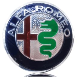 1Pcs for Alfa Romeo Quadrifoglio Wheel Center Stickers | 40/50/56/60mm Hub Caps | Giulia Steering Wheel Decor Badge