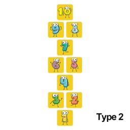 Home Nursery Kindergarten Decoration Number Grids Hopscotch Game Floor Stickers Parent-child Gift