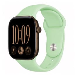 Straps For Apple Watch Bands 44mm 40mm 45mm 41mm 49mm 46mm 42mm Correa Silicone Bracelet iwatch Series 12 11 10 8 SE 9 Ultra 3 4