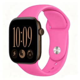 Straps For Apple Watch Bands 44mm 40mm 45mm 41mm 49mm 46mm 42mm Correa Silicone Bracelet iwatch Series 12 11 10 8 SE 9 Ultra 3 4