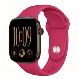 Straps For Apple Watch Bands 44mm 40mm 45mm 41mm 49mm 46mm 42mm Correa Silicone Bracelet iwatch Series 12 11 10 8 SE 9 Ultra 3 4