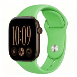 Straps For Apple Watch Bands 44mm 40mm 45mm 41mm 49mm 46mm 42mm Correa Silicone Bracelet iwatch Series 12 11 10 8 SE 9 Ultra 3 4