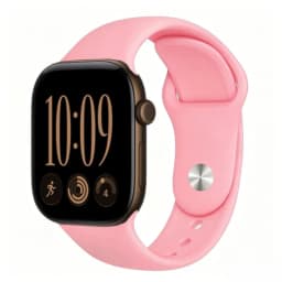 Straps For Apple Watch Bands 44mm 40mm 45mm 41mm 49mm 46mm 42mm Correa Silicone Bracelet iwatch Series 12 11 10 8 SE 9 Ultra 3 4