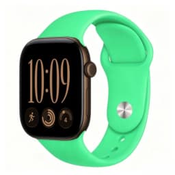 Straps For Apple Watch Bands 44mm 40mm 45mm 41mm 49mm 46mm 42mm Correa Silicone Bracelet iwatch Series 12 11 10 8 SE 9 Ultra 3 4