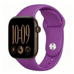 Straps For Apple Watch Bands 44mm 40mm 45mm 41mm 49mm 46mm 42mm Correa Silicone Bracelet iwatch Series 12 11 10 8 SE 9 Ultra 3 4
