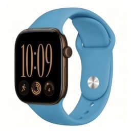 Straps For Apple Watch Bands 44mm 40mm 45mm 41mm 49mm 46mm 42mm Correa Silicone Bracelet iwatch Series 12 11 10 8 SE 9 Ultra 3 4