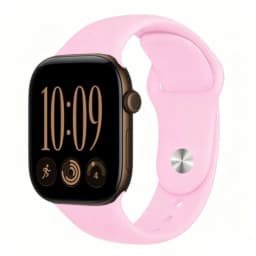Straps For Apple Watch Bands 44mm 40mm 45mm 41mm 49mm 46mm 42mm Correa Silicone Bracelet iwatch Series 12 11 10 8 SE 9 Ultra 3 4